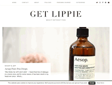 Tablet Screenshot of getlippie.com